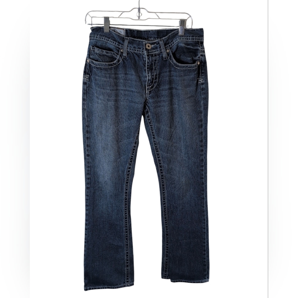 John B. Stetson 1014 Jeans‎ Men's 32 x 33 Rocker Bootleg Western Cowboy